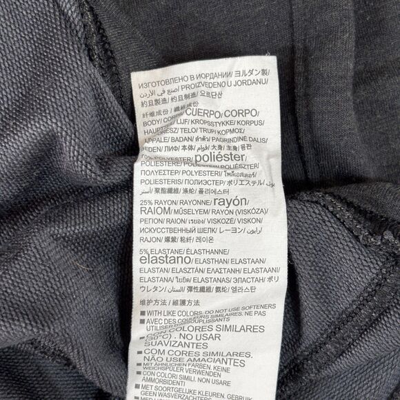 Under Armour Featherweight Slouchy Hoodie Women's Medium Gray Funnel Neck Pocket - Picture 8 of 9